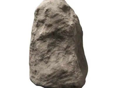 Low Poly Rocks Set 07 3D model