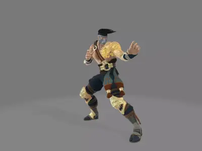 jago from killer instinct 3D model
