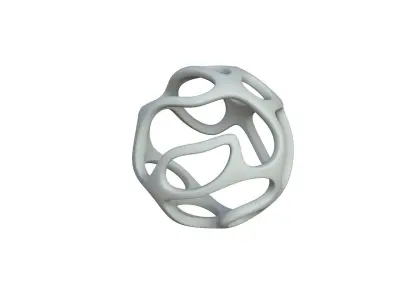 SciFi Cube Object No 28759 Low Poly Shape Texture