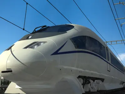 Train Station 3D model