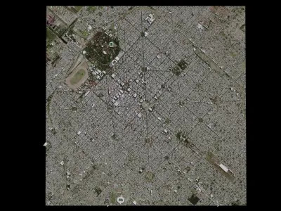 La Plata - Argentina 3D model