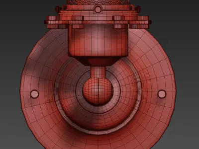 EDISON PERFORATED METAL SCONCE 3D model