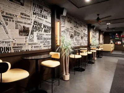 Beer Pub 3D model