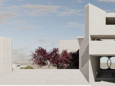 Tomba Brion - Carlo Scarpa 3D model