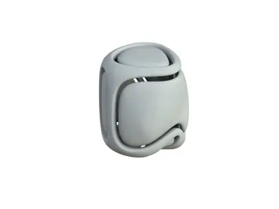 SciFi Cube Object No 68428 Low Poly Shape Low-poly 3D model