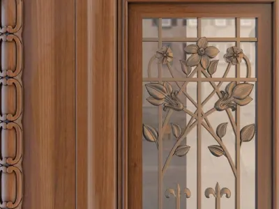 Classic Doors 3D model
