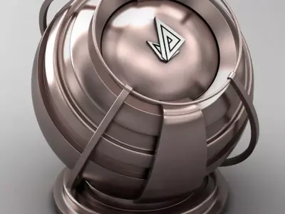 VRAY SHADER---METAL---Palladium Hydride Texture