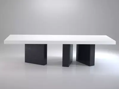 Table Bicolore 319 3D model
