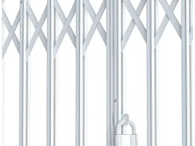 door grill 2 3D model
