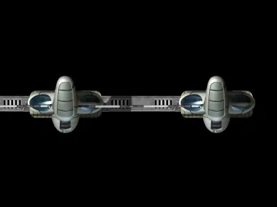 Star Alliance - Roadside Tower 3D model