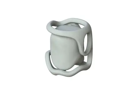 SciFi Shape Object Low Poly Low-poly 3D model order
