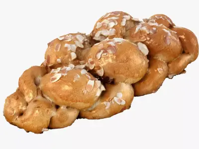 Loaf of Bread 003 3D model