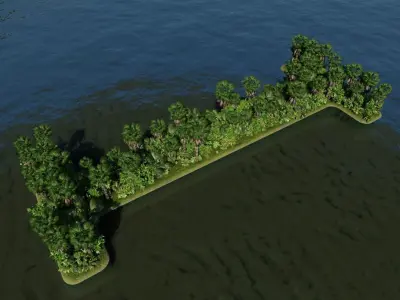 I Alphabet Island 3D model