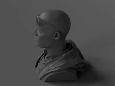 Holt McCallany - Junior - Alien 3 3D print model