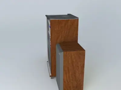 Stereo system Free 3D model