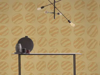 Retro Dot Motif Wall Texture Texture