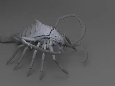 StarCraft2 Defiler 3D print model