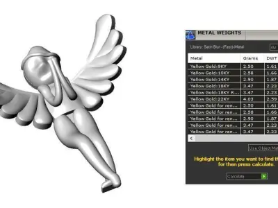 Brooch 01 3D print model