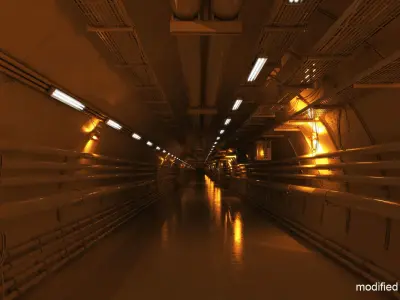 Industrial Corridor 3 3D model