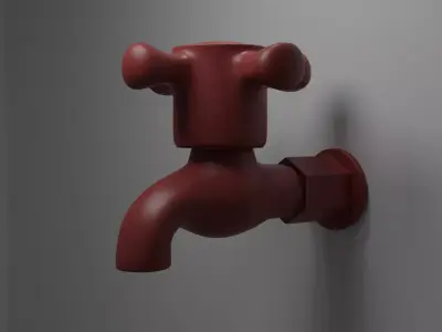 Tap plastic 3D model