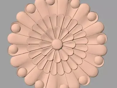 Artcam Aspire 3D relief models STL Files used for CNC E560 3D model