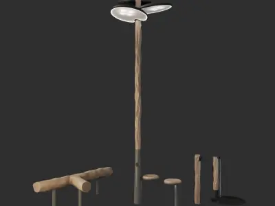 Clover street 3D model