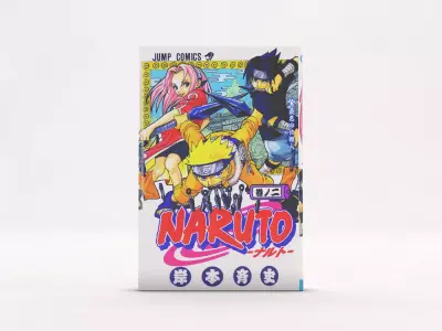 BOOK---Manga Individual---Set 01 Low-poly 3D model