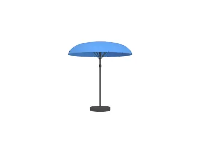 Garden Umbrella v1 009 Low-poly 3D model