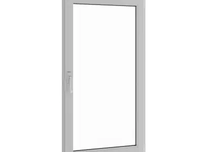 Metal Window 910mm x 1500mm 3D model