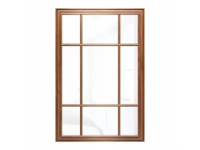 Mirror in a wooden frame GZ-M1028 3D model