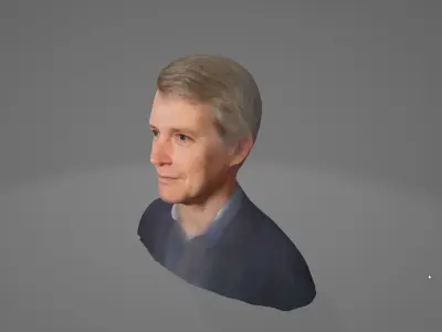 Character No 13  Not Rigged 3D model Low-poly 3D model