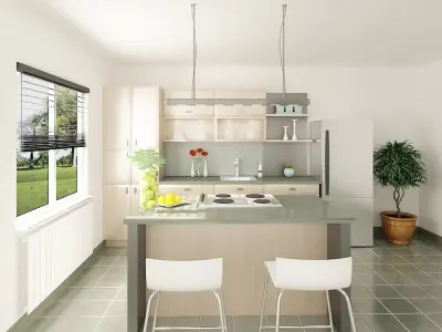 Kitchen 02 3D model