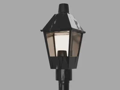Lamppost Design 1  3D model