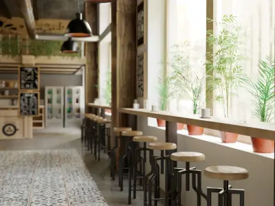  Coffee Shop American Style 