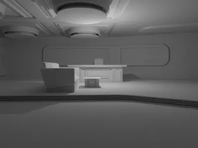 Talk Show Studio No Material