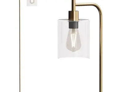 Tangkula Industrial Floor Lamp 3D model