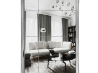 Orangery mirror by baker 3D model
