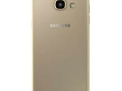 Samsung Galaxy A3 2016 Gold 3D model