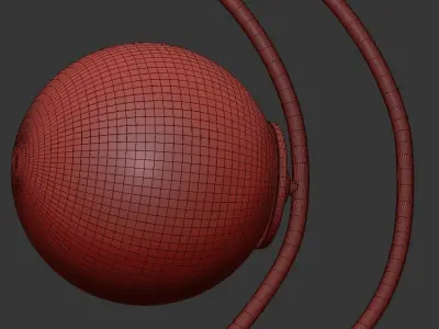 Corridor Golden 3D model