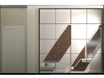 Red Bedroom  3D model