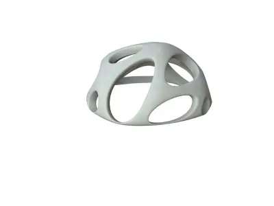 SciFi Cube Object No 51837 Low Poly Shape Low-poly 3D model