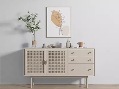 Side cabinet 3D model