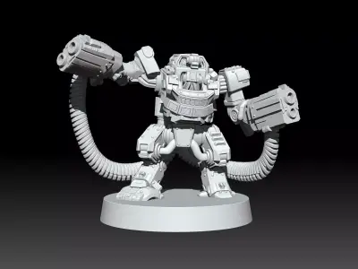 Dreadnought Combat Walker 3D print model