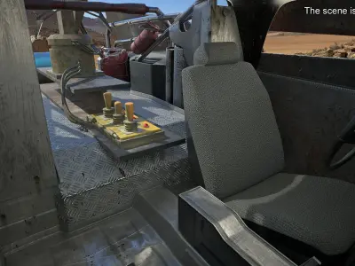  Post-Apocalyptic Tactical Tow Truck 