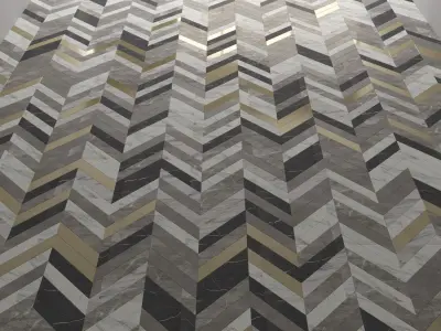 Marble floor 3D model