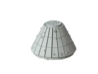 Sci Fi Object No 2944 Low Poly Low-poly 3D model