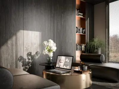  Living Room Interior Model  3D model
