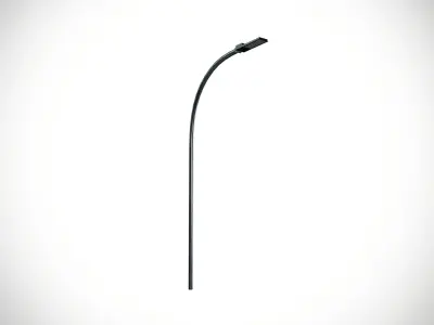 Street Light Low-poly 3D model