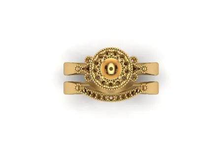 Jewelry ring 152 3D print model