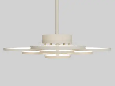 Led ceiling lamp B 3D model